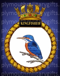 HMS Kingfisher Magnet